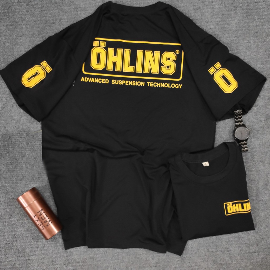 Áo thun OHLINS Biker 100% cotton