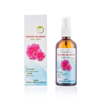 Tinh dầu xịt phòng Hoa Hồng - Lam Hà