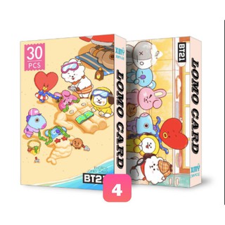 Lomo Card Ảnh BT21