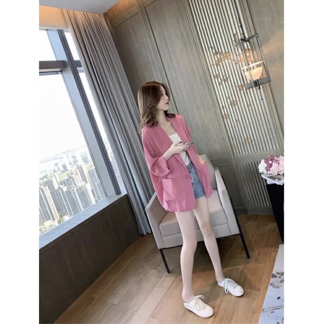 Áo vét nữ blazer nữ 4 màu size 50-70kg | BigBuy360 - bigbuy360.vn