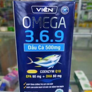 BỔ MẮT OMEGA 3.6.9 lọ 60viên.