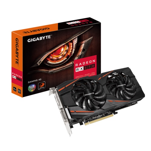 Card màn hình VGA GIGABYTE Radeon™ RX 570 Gaming 4G 2 fan bảo hành 3 tháng Viễn Dương Computer