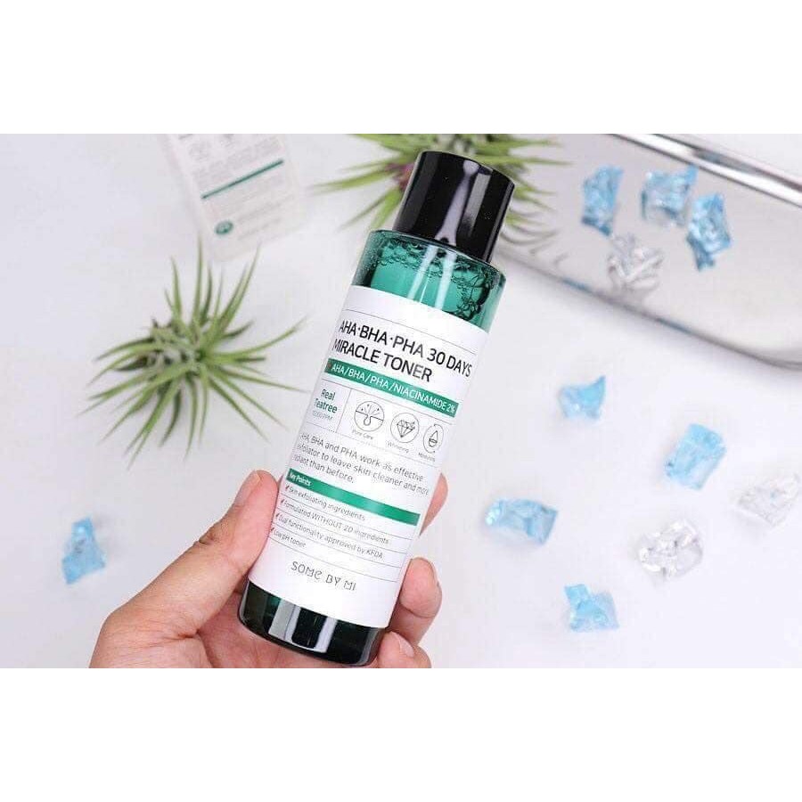 Nước hoa hồng Some By Mi AHA - BHA - PHA 30 Days Miracle Toner