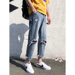 Quần Denim Dài Thời Trang Trẻ Trung Nam Tính