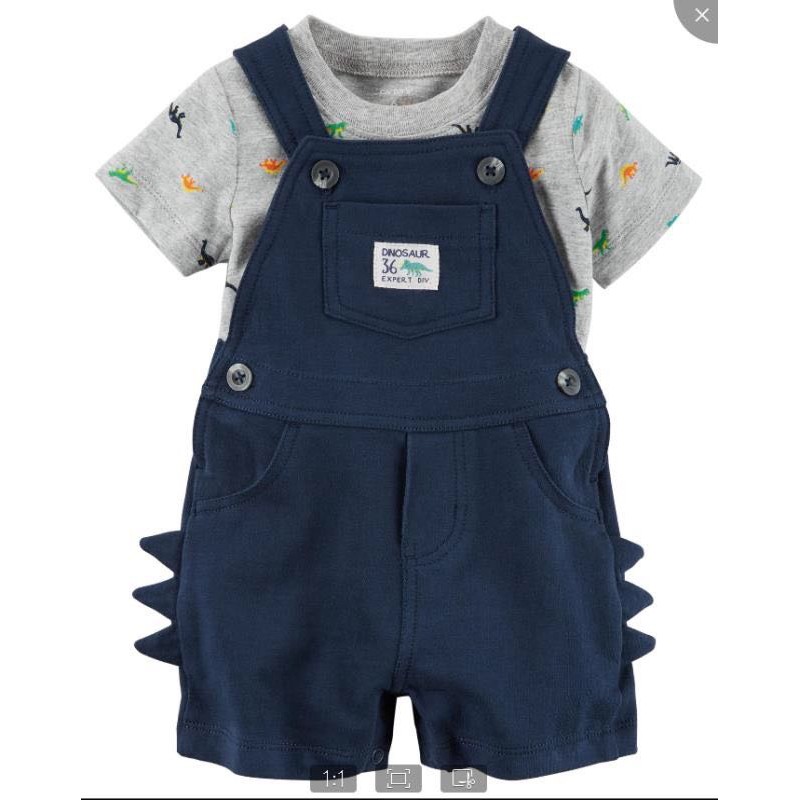 Set Bodysuit &amp; Áo Yếm Carter's bé trai xuất xịn sz 3-18 tháng