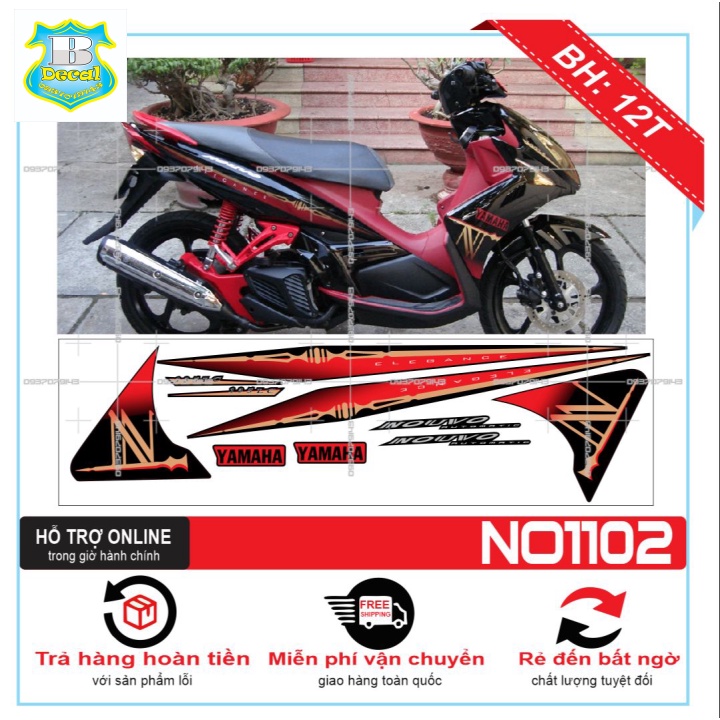 TEM XE NOUVO 4 LX THÁI LAN