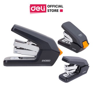 Dập ghim trợ lực 25 trang - giảm 30% lực tác động - ghim 24/6 & 26/6 - deli 370