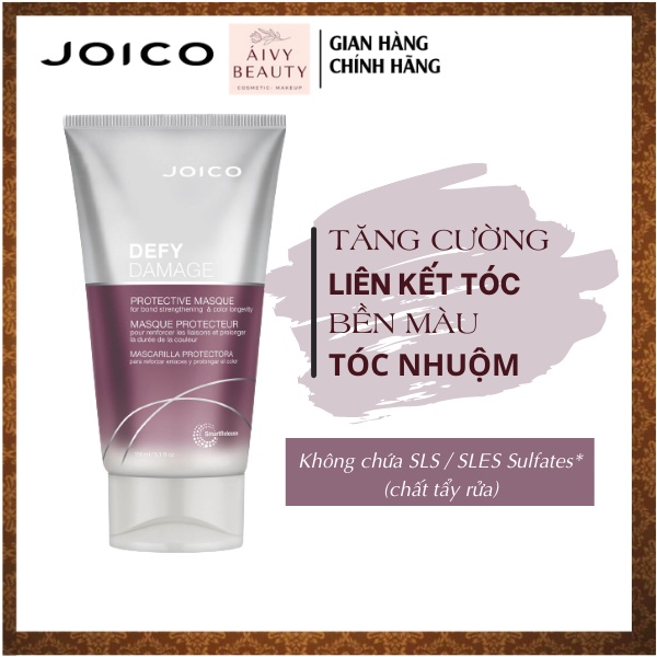 Hấp dầu Ngăn Ngừa Và Chống Hư Tổn Tóc JOICO Defy Damage Protective Masque 150ml