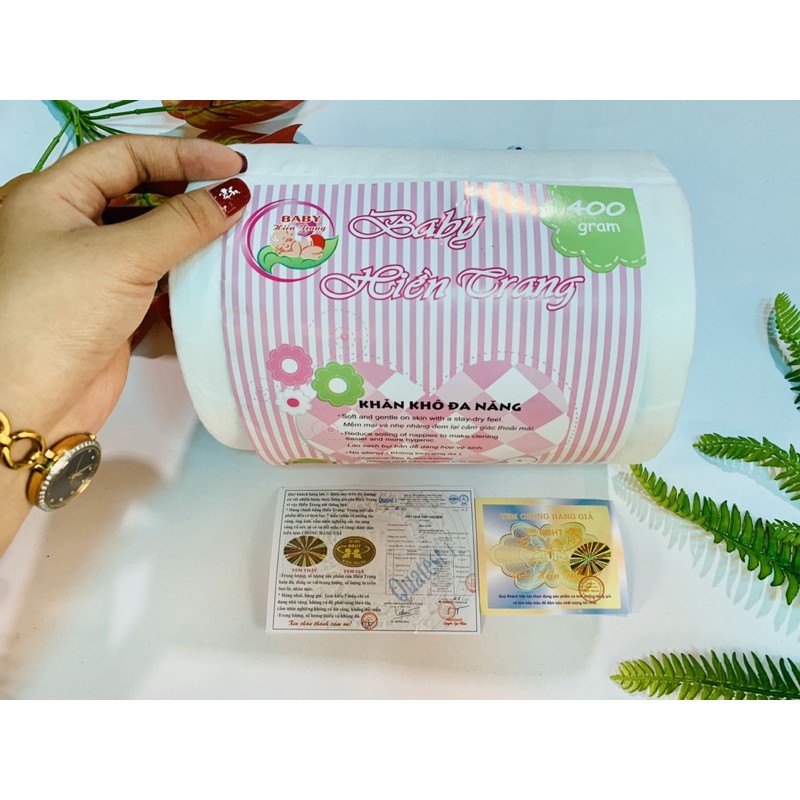 Khăn vải cuộn đa năng Baby hiền Trang (400gr)