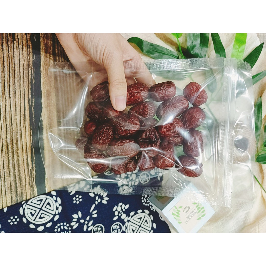 ( ảnh thât + video ) Táo đỏ sấy khô bổ máu làm bánh 100g