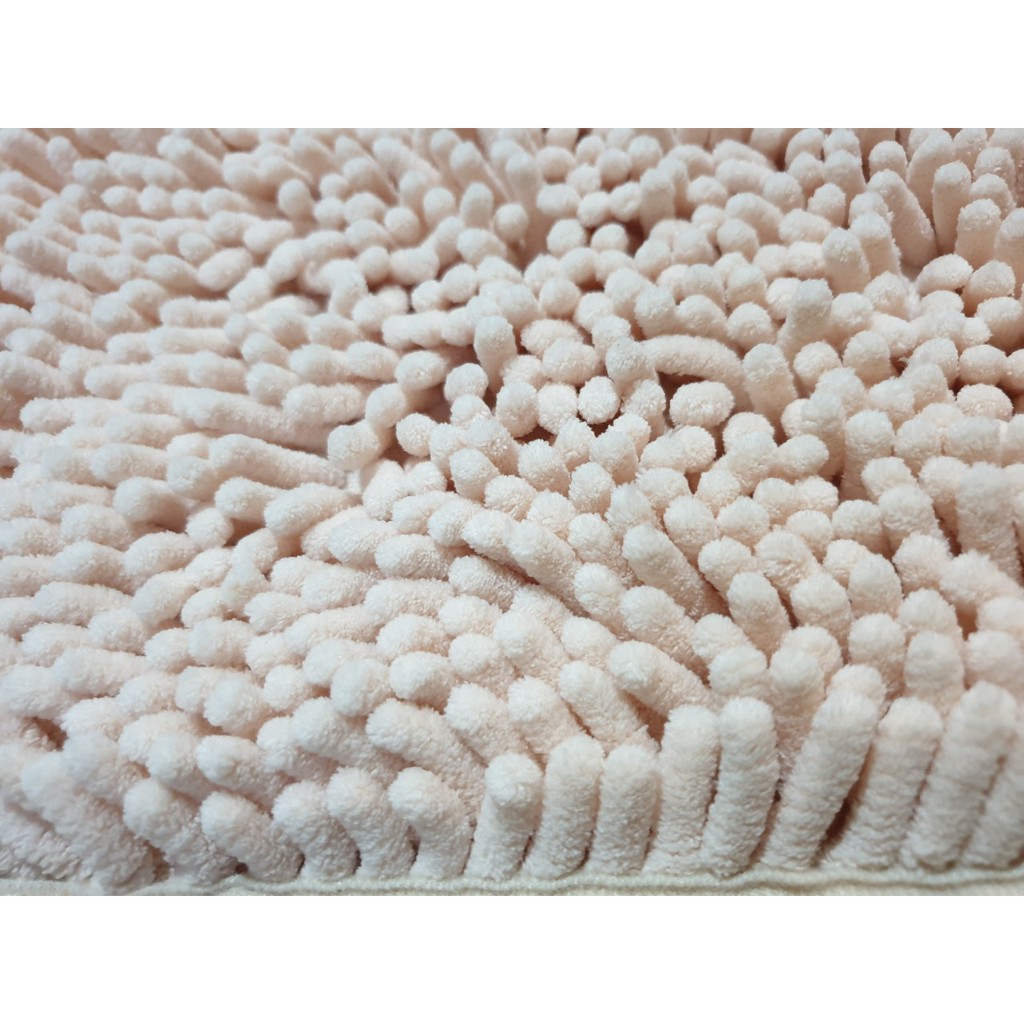 01 THẢM CHÙI CHÂN NHÀ TẮM CAO CẤP- SỢI MICROFIBER SIÊU THẤM HÚT-CONDOR- 50X80CM-MÀU XANH, KEM NHỚT