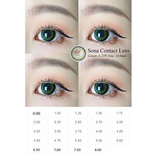 LENS MÀU ĐỦ ĐỘ