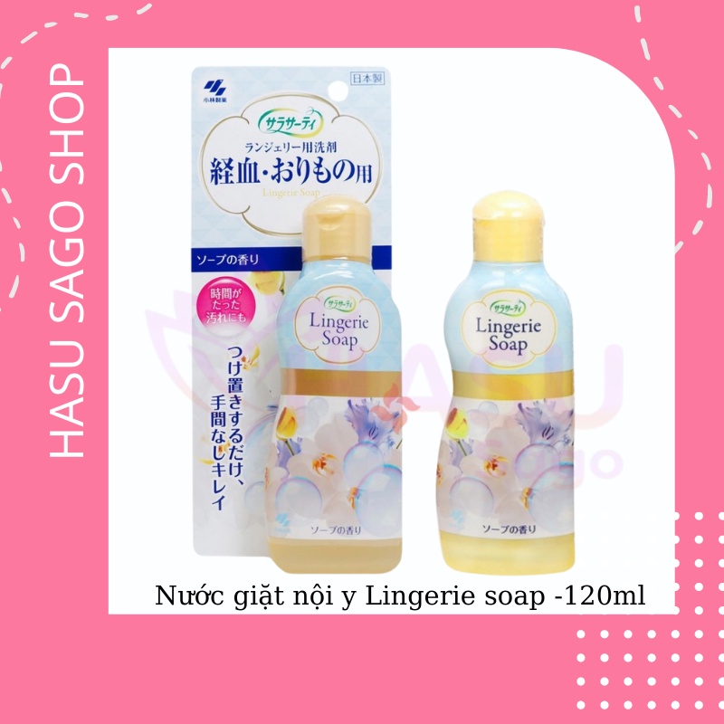 Nước giặt đồ lót Lingerie soap nội địa Nhật Bản 120ml