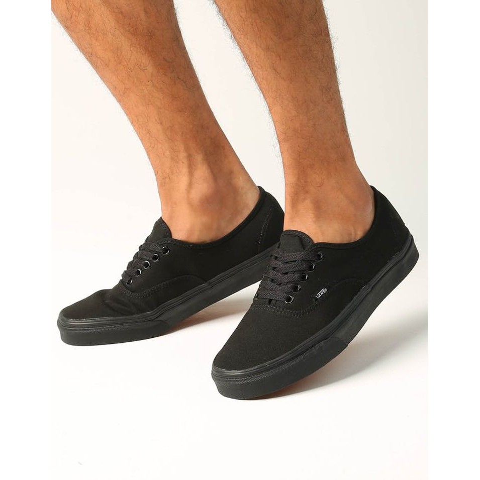 Giày Vans Chính Hãng Authentic Black white All Black