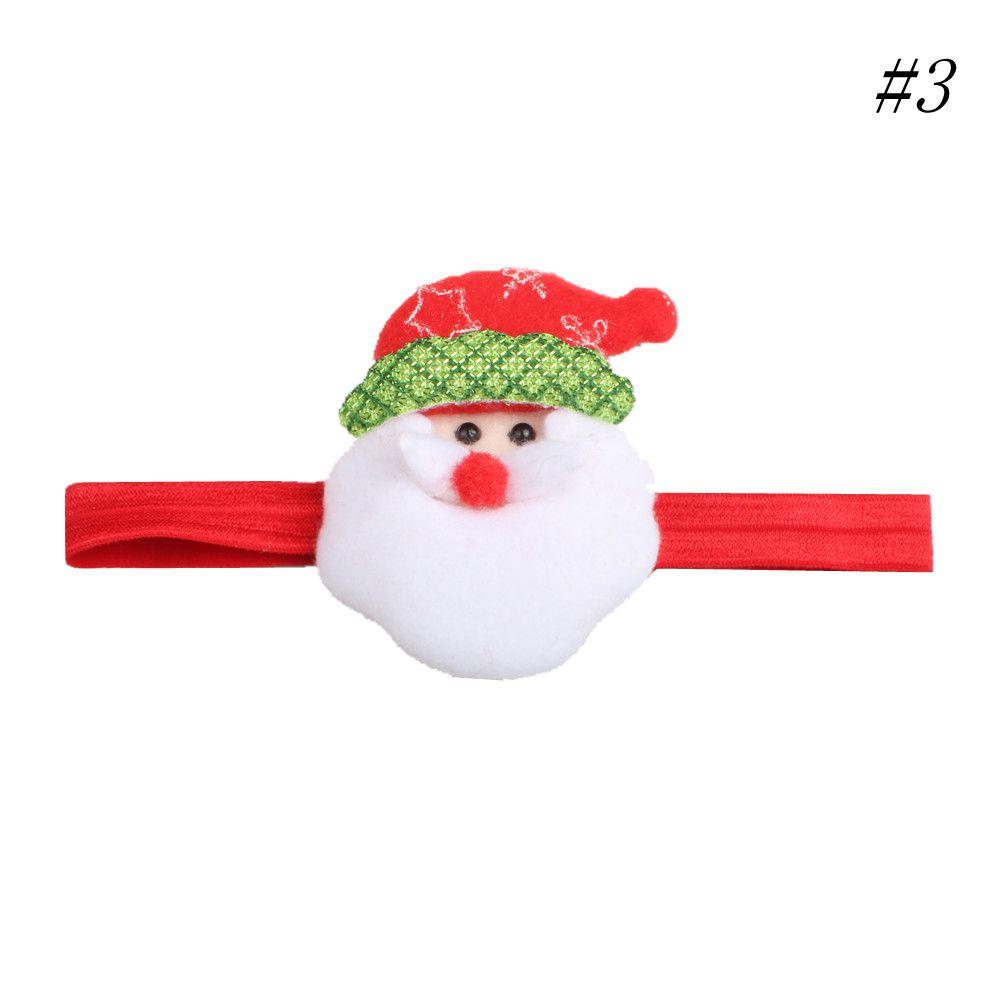 Băng Đô Polyester Phong Cách Giáng Sinh Cho Bé Sơ Sinh