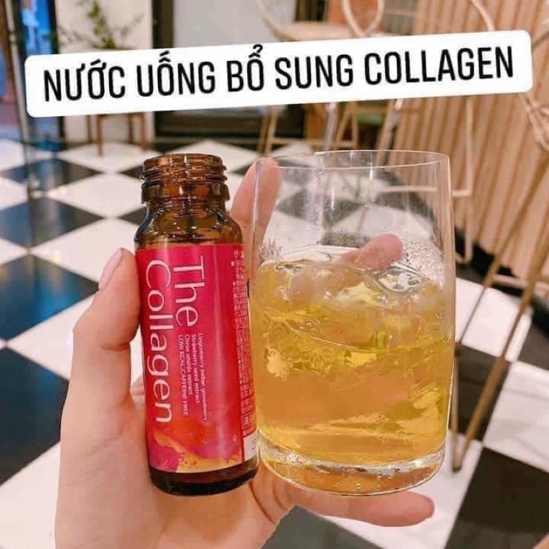 The Collagen Shiseido dạng nước chính hãng hộp 10 lọ