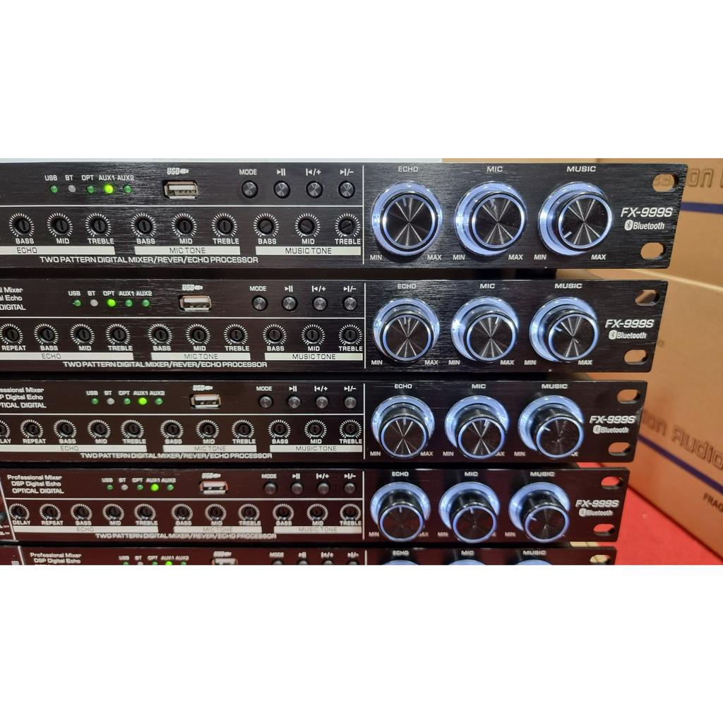 Vang cơ ja FX-999S hàng chính hãng-Vang Cơ Karaoke Chống Hú JA Fx-999S Chính Hãng Bluetooth-Optical-USB