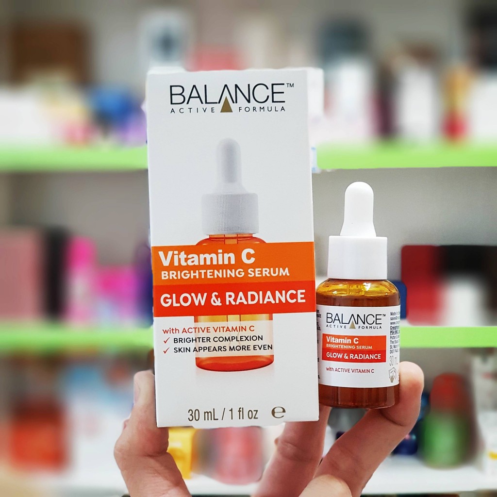 Serum trắng da mờ thâm Balance Active Formula Vitamin C Brightening 30ml