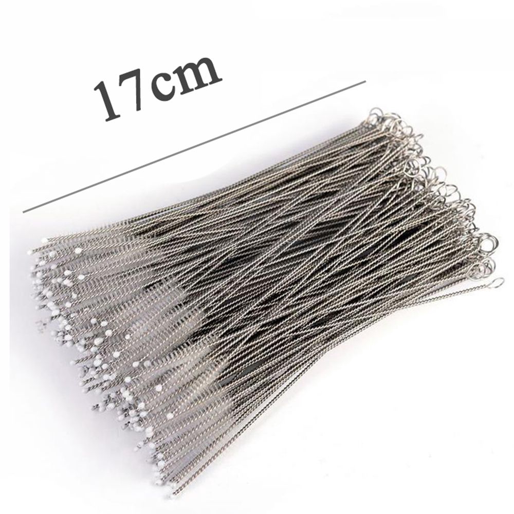 Set 10 Cọ Rửa Ống Hút Đa Năng Bằng Inox Tiện Dụng