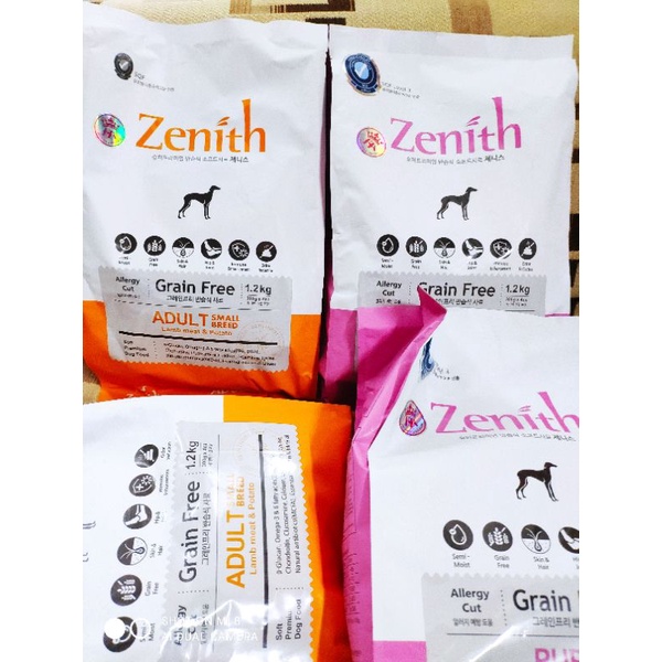 Hạt mềm Zenith cho chó nhỏ và chó trưởng thành Gói 1.2kg