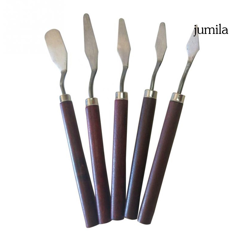 5 Dụng Cụ Trộn Màu Bằng Thép Không Gỉ Tiện Lợi