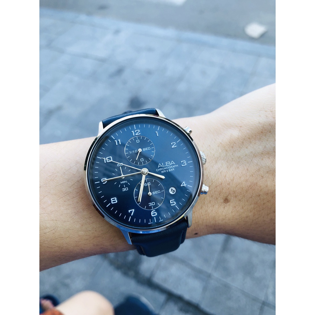 Đồng hồ Nam Seiko Alba AM3689X1 chronograph 6 kim