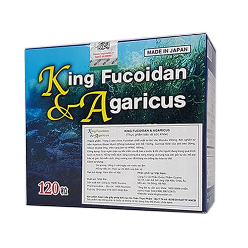King Fucoidan & Agaricus Hỗ trợ điều trị ung thư, u bướu