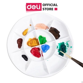 Khay pha màu deli - 12 ngăn - 1 chiếc - 68305 - deli