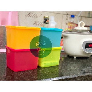 ORDER SET 4 HỘP NGĂN MÁT TUPPERWARE 800ML