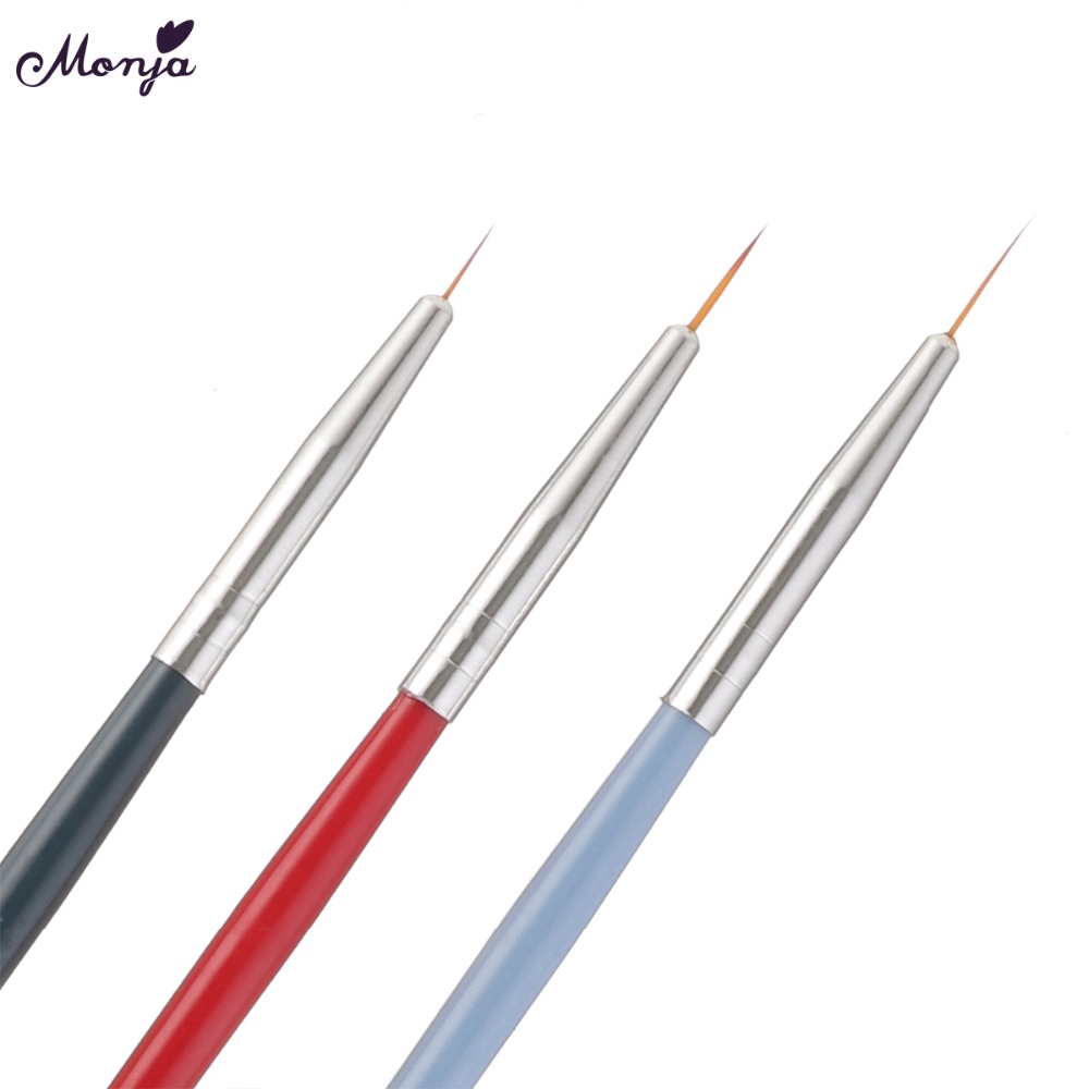 Set 3 cọ vẽ móng tay chất lượng cao