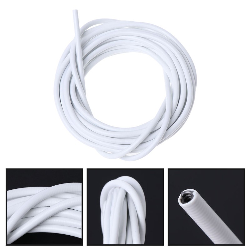 Dây cáp dẫn điện 2/3/4m kèm 5 móc treo rèm cửa sổ xinh xắn tiện dụng