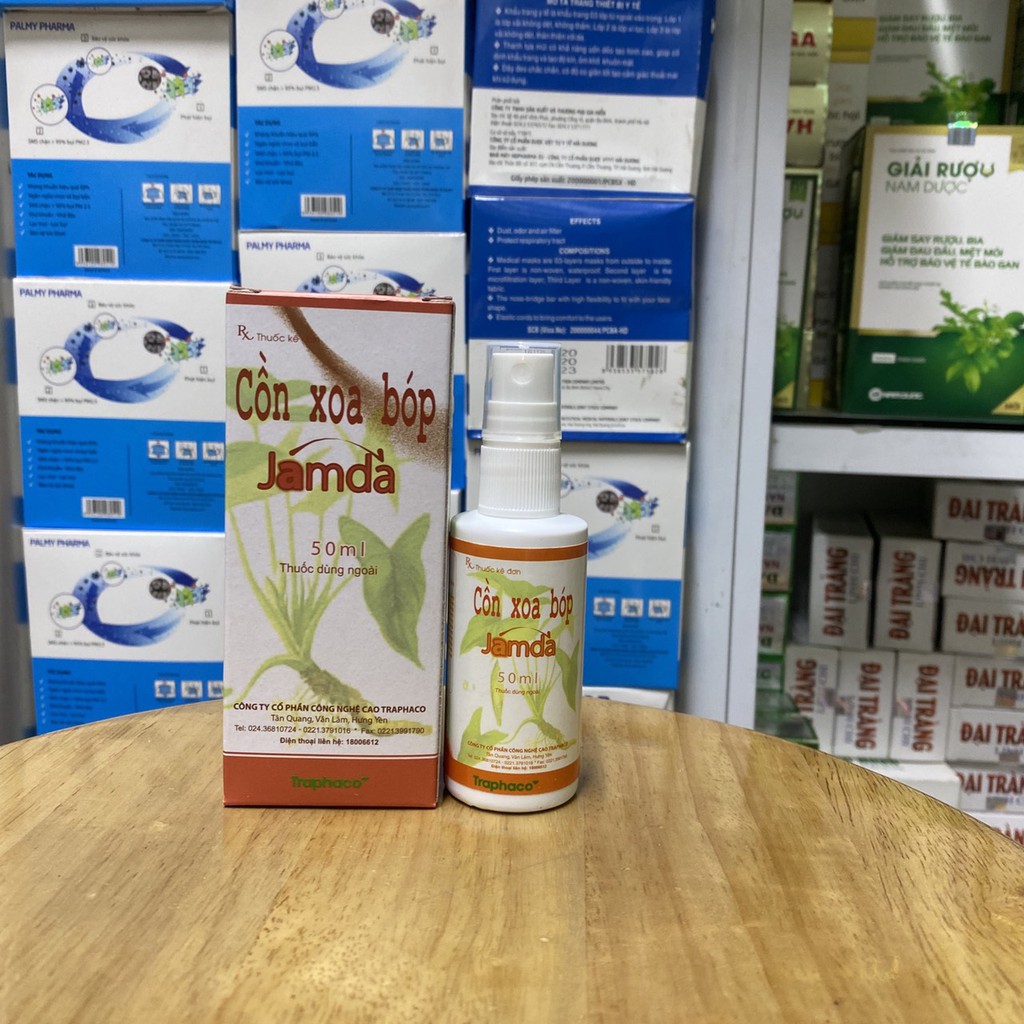 CỒN XOA BÓP JAMDA 50ml