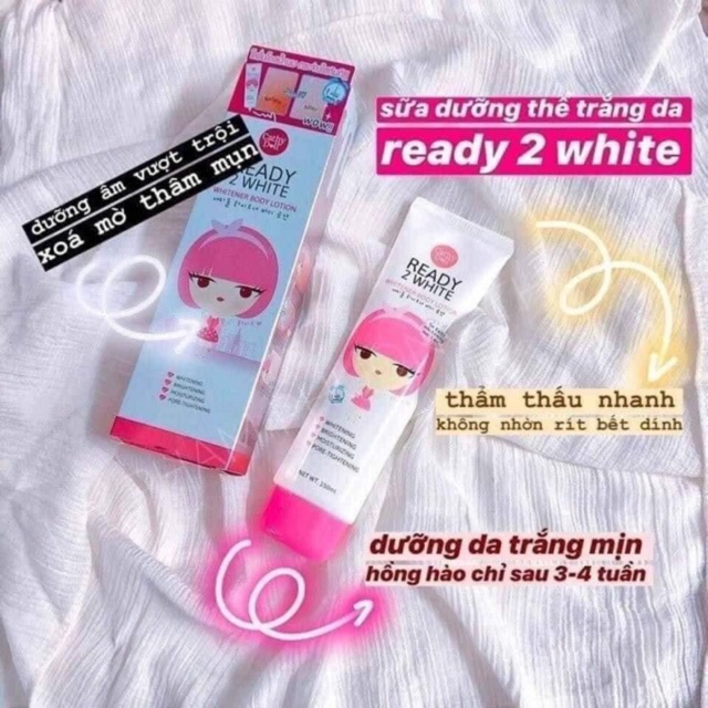 Kem dưỡng trắng body Cathy Doll Ready 2 White