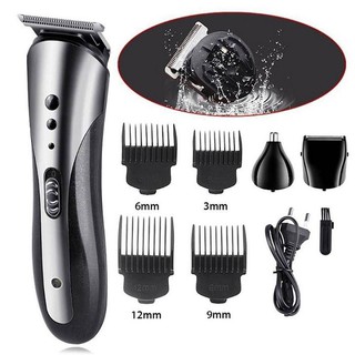 ⭐Rẻ nhất Shopee⭐ Tông đơ đa năng cắt tóc, cạo râu, tỉa lông mũi 3 trong 1 Kemei 1407