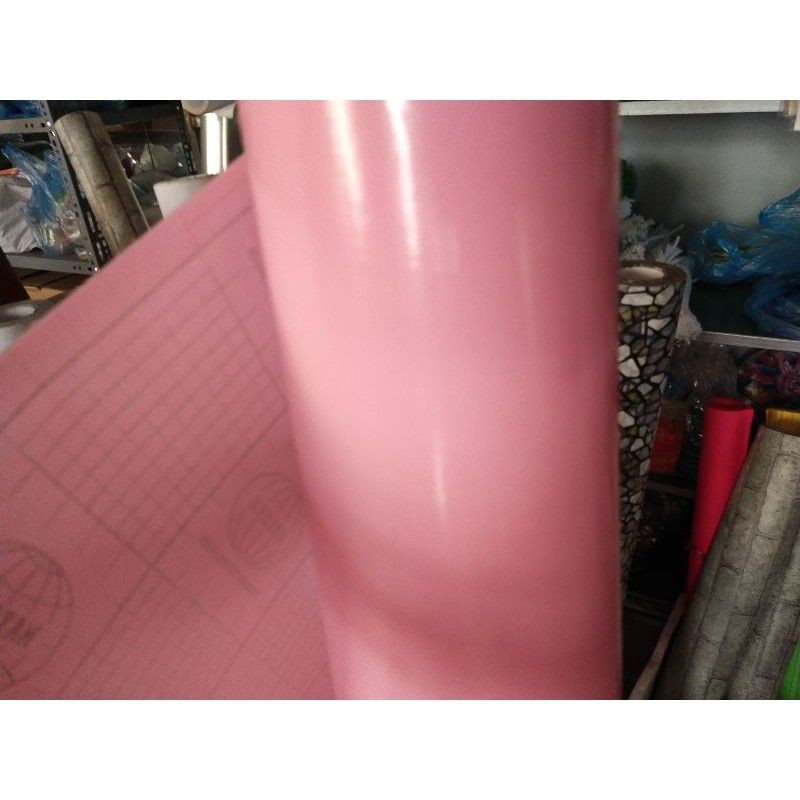 Đề can dán màu hồng hàn quốc khổ 60cm*1 m