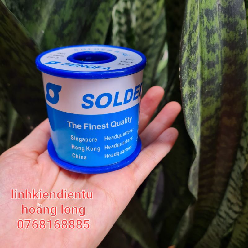 Thiếc hàn 0.8mm PF 800gram siêu to
