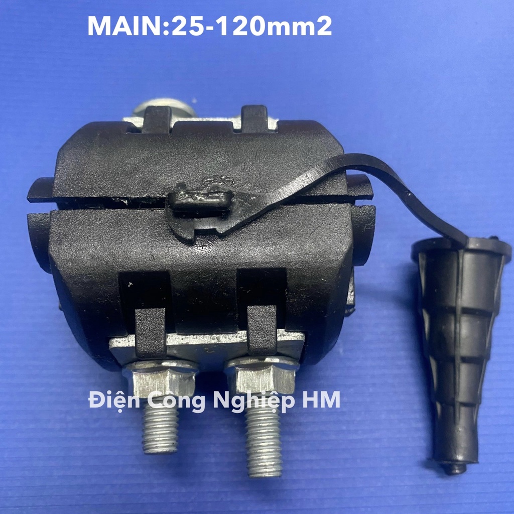 Ghíp nối cáp 2 bu lông TOT, Ghíp kẹp cáp đôi dùng cho cáp 25-120mm2 và 25-150mm2