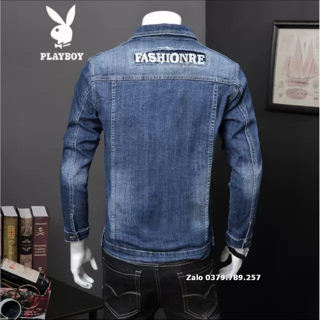 Áo khoác jean nam Fashionere đẹp chuẩn men cao cấp Chiwawa shop