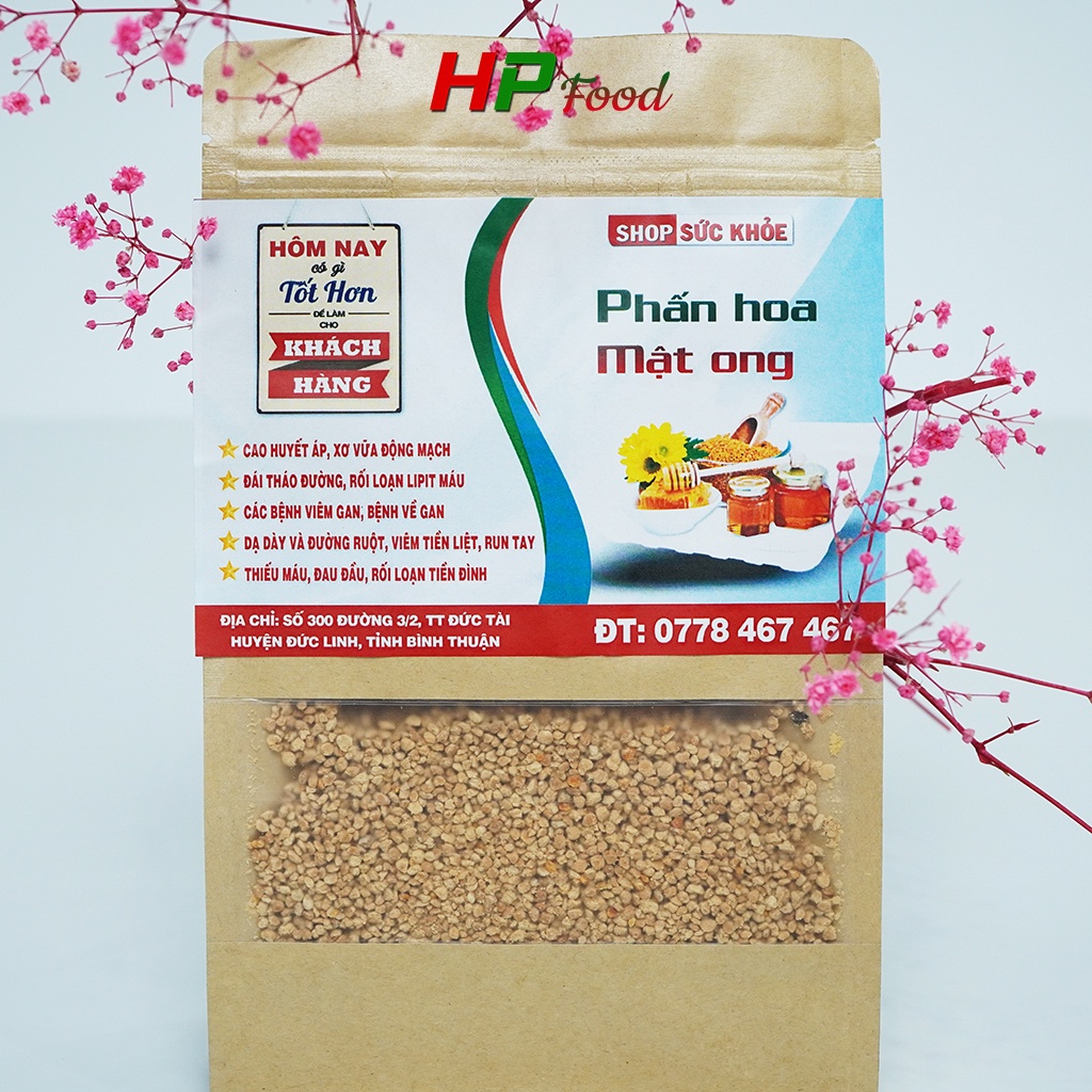 Phấn Hoa Mật Ong Nguyên Chất (100%) HP FOOD