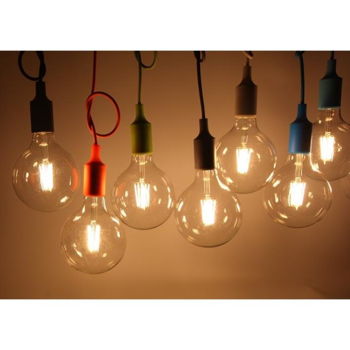 Dây đèn thả trang trí bóng led Edison G125 8W