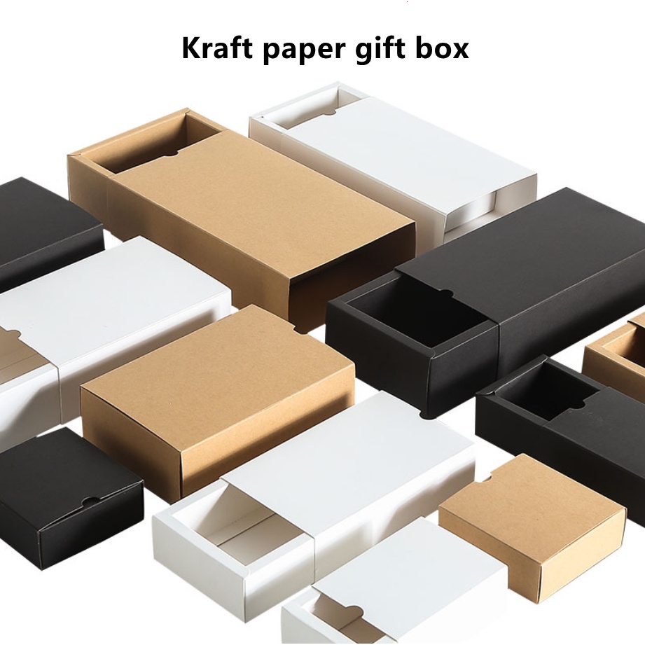 1 Hộp Giấy Kraft Đựng Đồ Đa Năng Chất Lượng