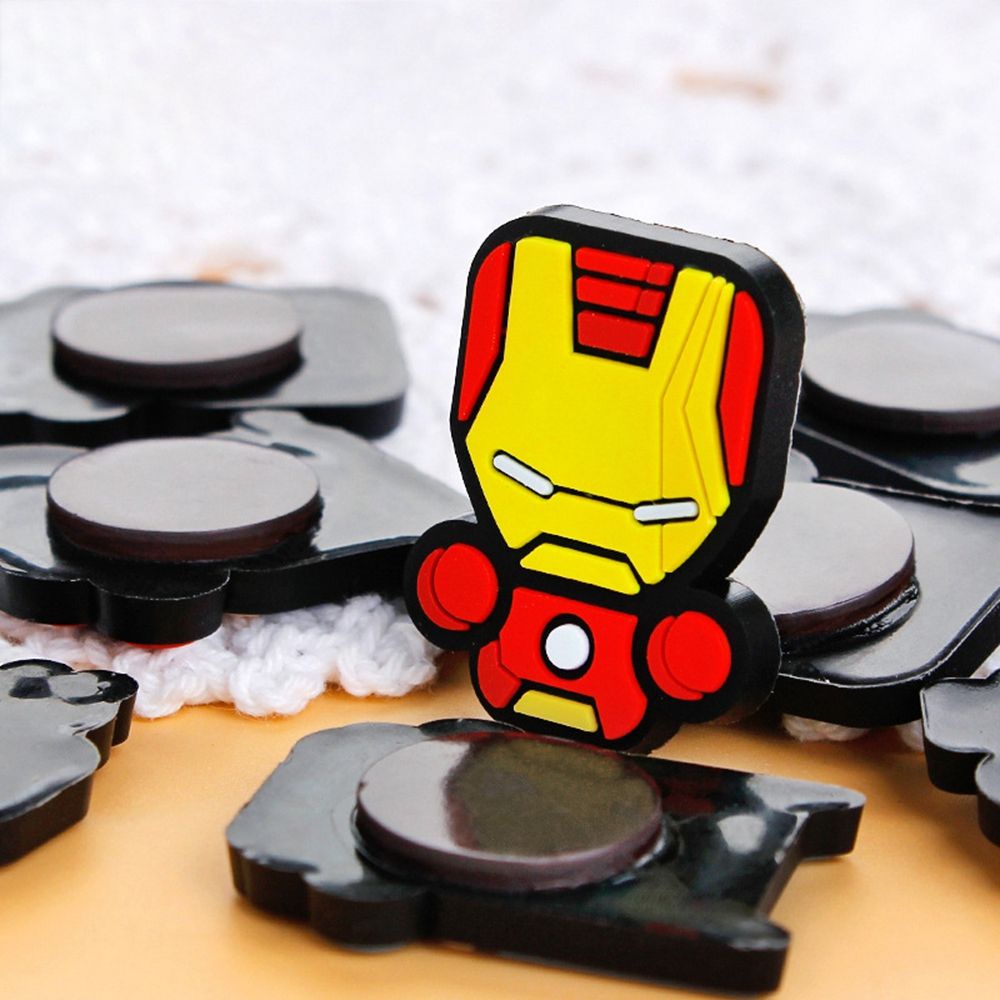 Nam châm gắn tủ lạnh hình siêu anh hùng Marvel hoạt hình dễ thương tiện dụng