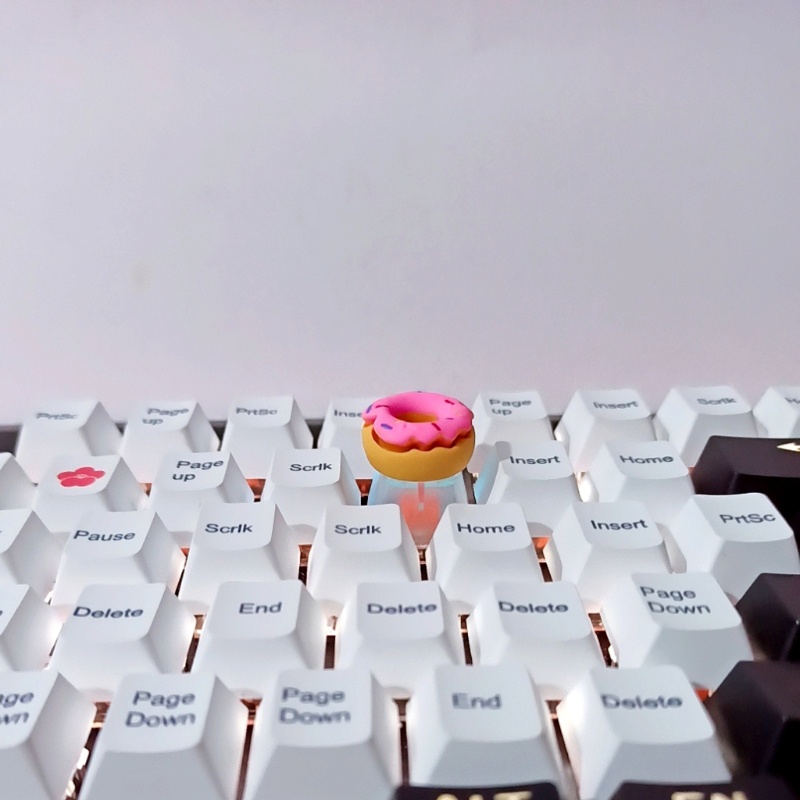 Nút bàn phím cơ hình bánh Hamburger bánh donut cho bàn phím cơ R4 | BigBuy360 - bigbuy360.vn