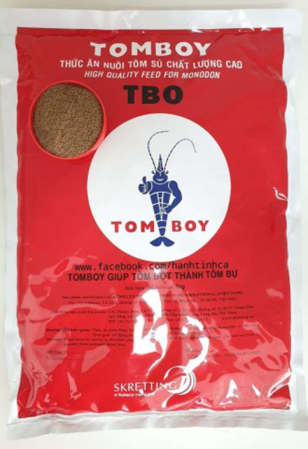 Cám Tomboy TB0 [1KG] cho CÁ TÉP mới sinh đến hơn 3 tuần tuổi