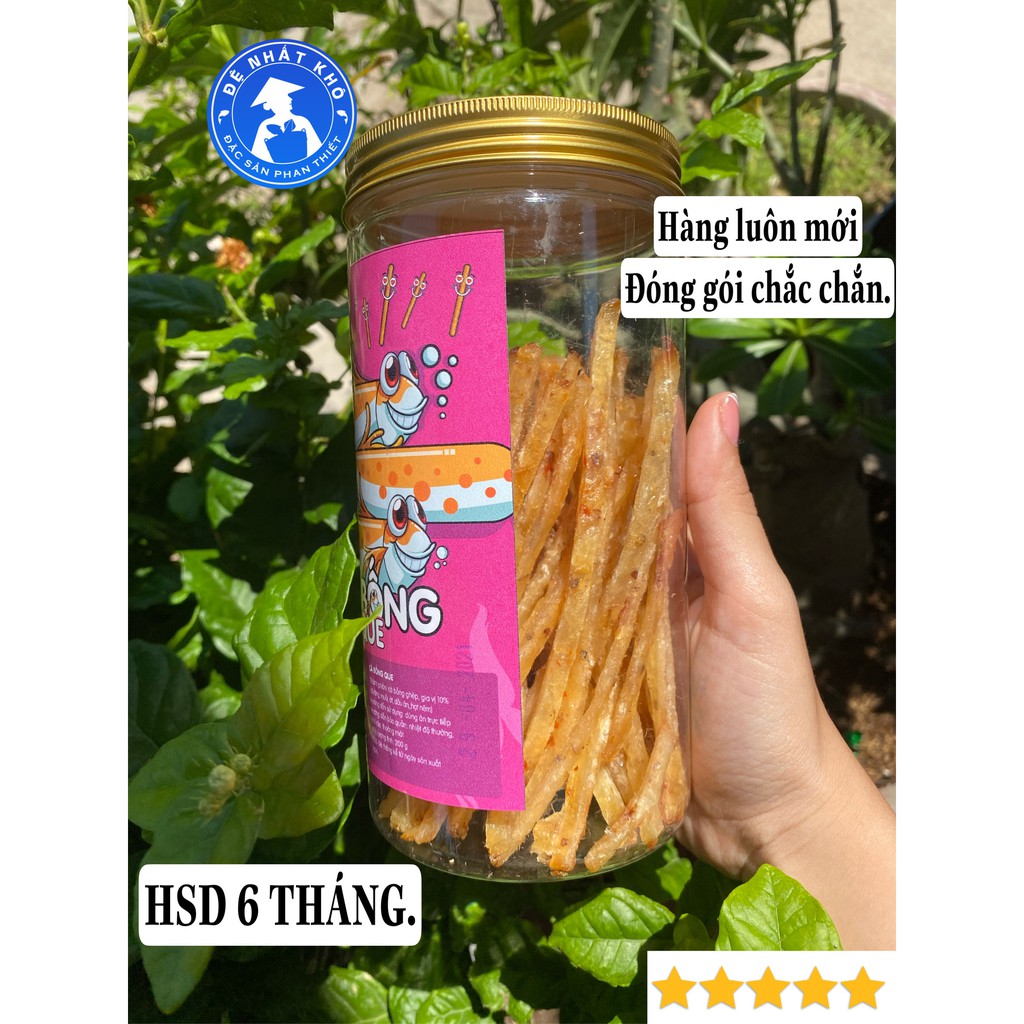 Cá Bống Khô Que 210g Đệ Nhất Khô, đồ ăn vặt vừa ngon vừa rẻ, Đặc Sản Phan Thiết | BigBuy360 - bigbuy360.vn