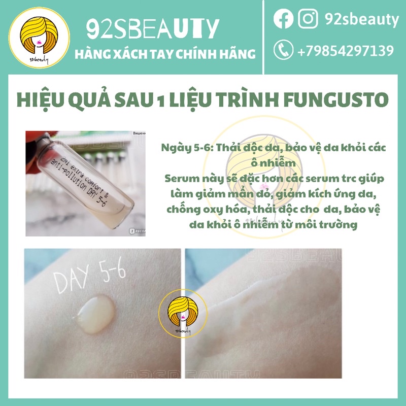Serum Teana Fungusto chứa chiết xuất nấm men cải thiện da