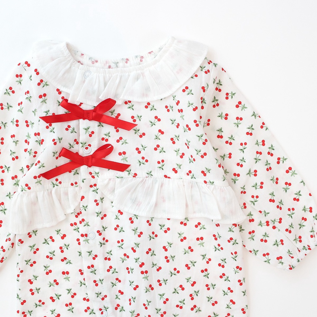 Áo liền quần Sanlutoz tay dài thời trang dễ thương cho bé gái