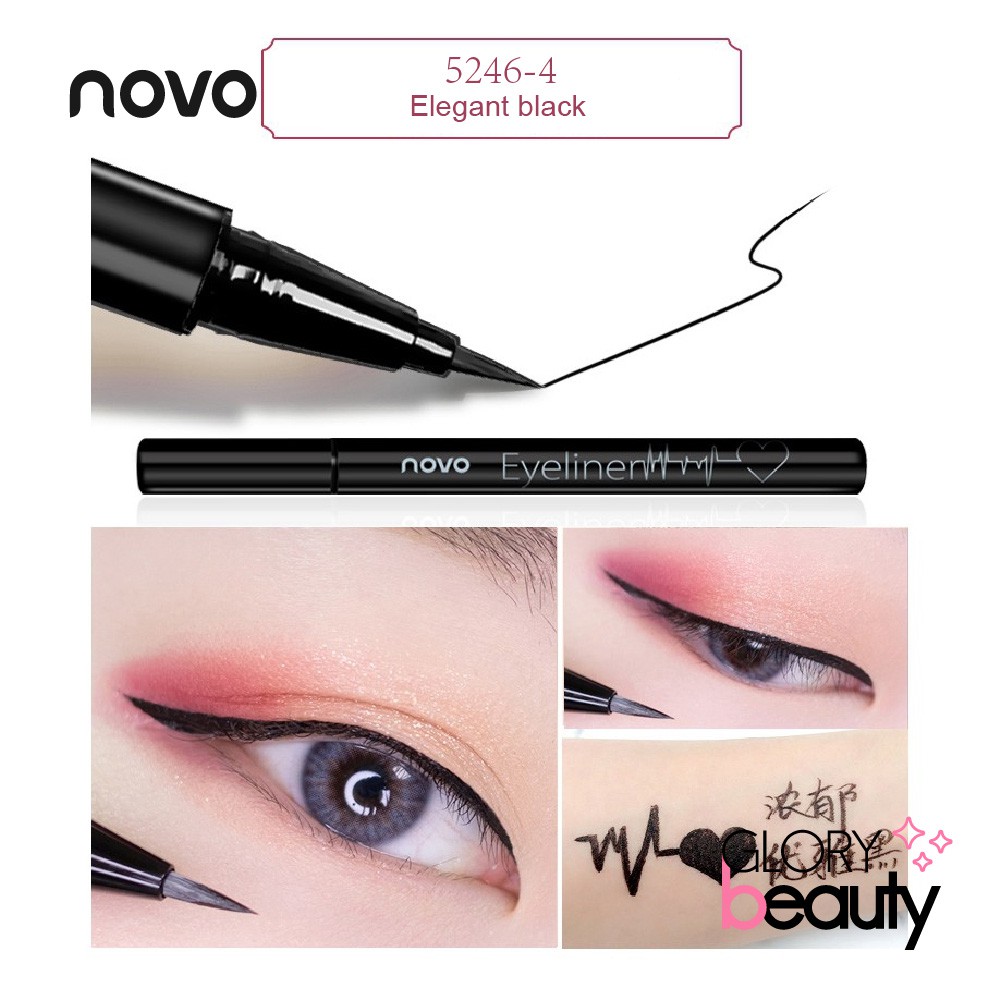 (hàng Mới Về) Bút Kẻ Mắt Novo 6 Màu Tùy Chọn Chống Nước Không Phai Tiện Dụng | BigBuy360 - bigbuy360.vn