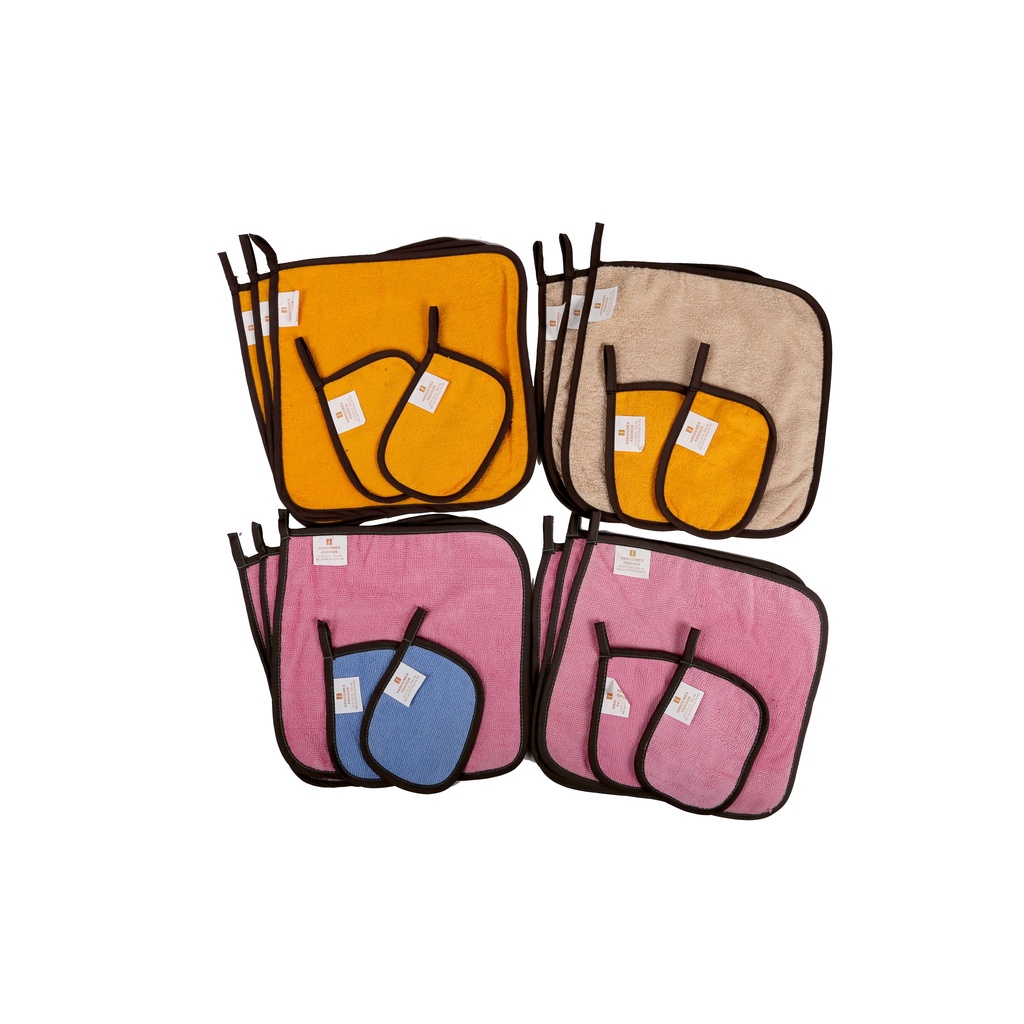 Bộ Khăn Bếp Sợi Bông Hanosimex