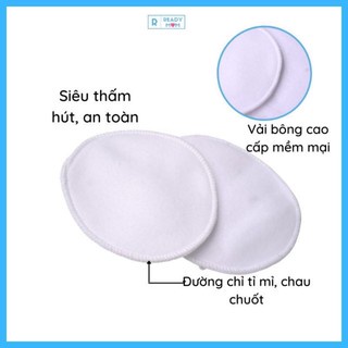 Miếng lót thấm sữa vải tấm đệm thấm sữa bằng vải Hotga Set 4 (giặt đc và tái sử dụng)